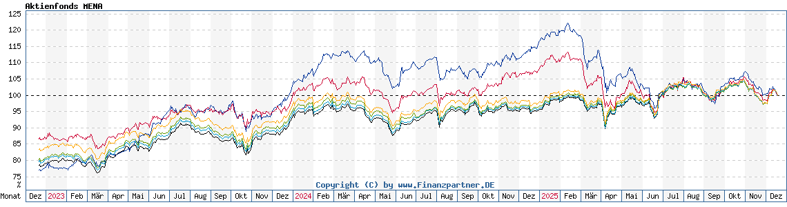 Chart: Aktienfonds MENA