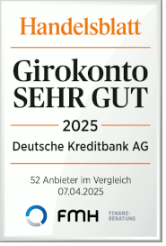 Testsiegel DKB Gemeinschaftskonto